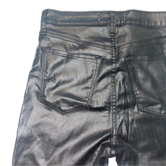 Abercrombie & Fitch Leather Pants The Super Skinny Ankle High Rise - Picture 3 of 4